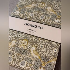 Morris & Co. Faux Leather Reusable Journal Cover & 200 lined page journal 7x10”